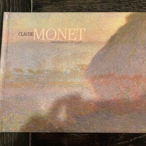 Claude Monet Impressions of Light Hardcover Book